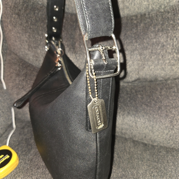 Coach Black Leather Hobo Bag - Picture 3 of 6